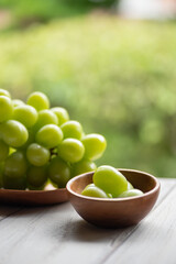 新鮮なマスカット
