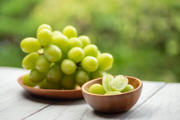 新鮮なマスカット
