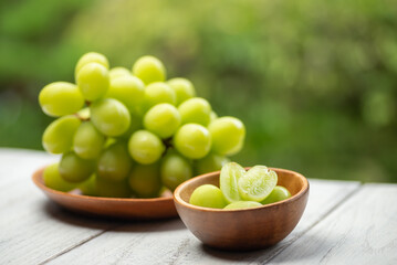 新鮮なマスカット
