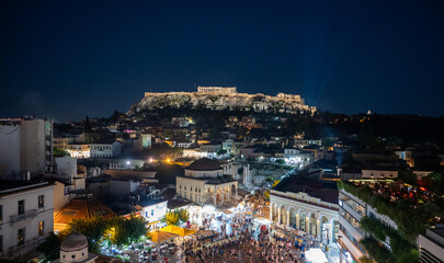 Beautiful Parthenon in Athens