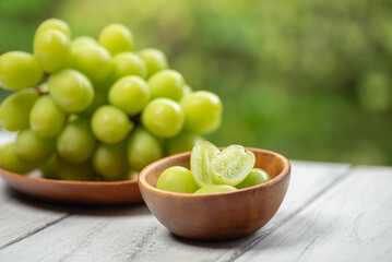 新鮮なマスカット
