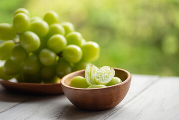 新鮮なマスカット
