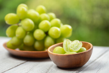 新鮮なマスカット
