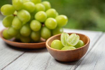 新鮮なマスカット
