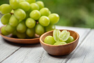 新鮮なマスカット
