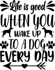 dog svg  design cut file