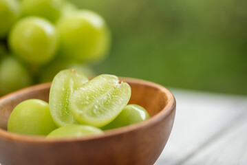 新鮮なマスカット
