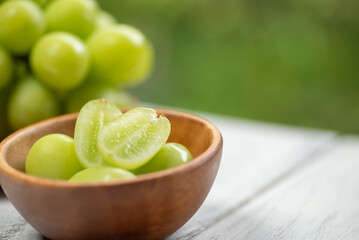 新鮮なマスカット
