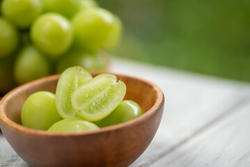 新鮮なマスカット