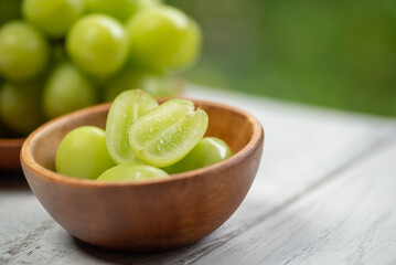 新鮮なマスカット