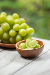 新鮮なマスカット