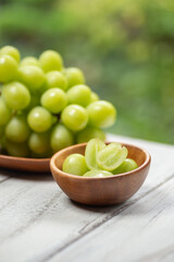 新鮮なマスカット