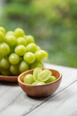 新鮮なマスカット