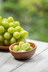 新鮮なマスカット