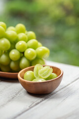 新鮮なマスカット