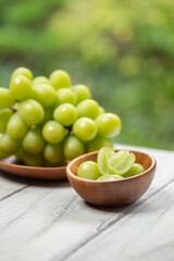 新鮮なマスカット