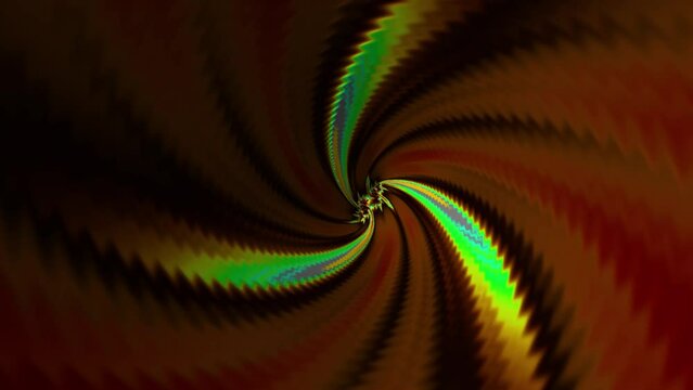 Sfondo animato con spirale multicolore