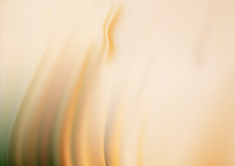 gold fire background with soft delicate folds - 525378383