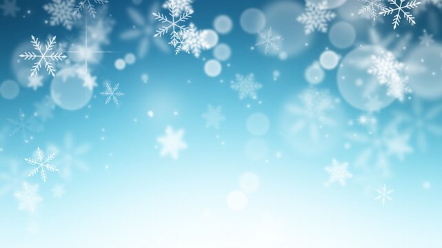 Abstract Backgrounds snow on blue backgrounds , illustration wallpaper