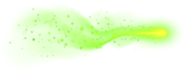 Green Magic Trail with Stars