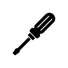 screwdriver icon vector illustration logo template for many purpose. Isolated on white background.