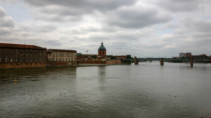 Views from the city of Toulouse, France