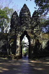 Naklejka premium Temple in Siem Reap, Cambodia
