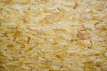 OSB board. sheet material is used in construction. hardware store. 