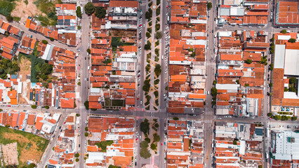 Sertão Caatinga Serra Talhada Pernambuco Triunfo Pernambucano Paisagem Cidade Igreja Lampião Natureza Construção Xaxado Forró PE Brazil Viagem Drone