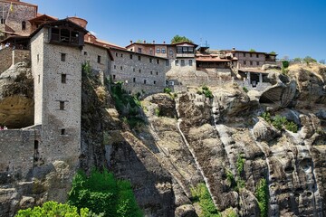 Kloster in den Bergen, Meteora Griechenland 