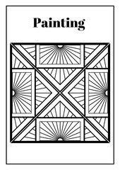 High Resolution Printable Color the Design Worksheets for Kindergarten and Preschool Kids, Drawing Practise Printable Images.