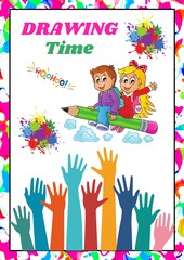 High Resolution Printable Color the Design Worksheets for Kindergarten and Preschool Kids, Drawing Practise Printable Images.