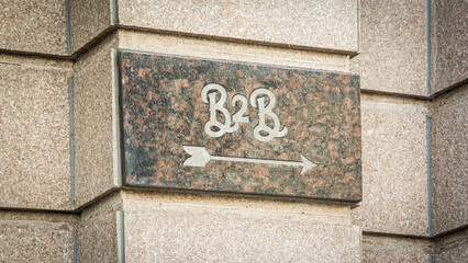 Street Sign to B2B