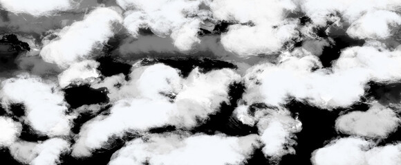 抽象的　水墨画　パターン