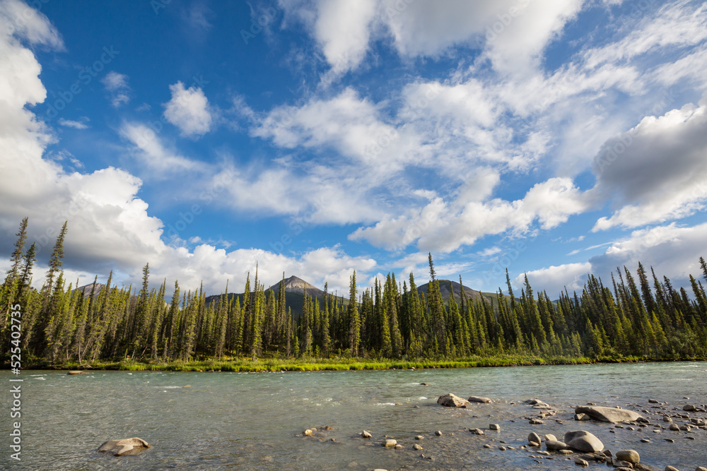 Wall mural river in canada