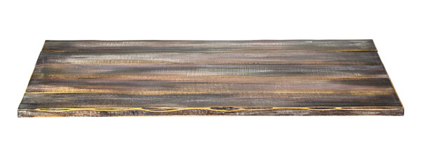 Wood table top  isolate