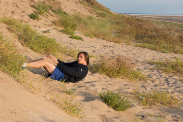 Sport at the beach