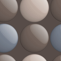 swatch drops of nail polish nude shades of cosmetics vector seamless pattern