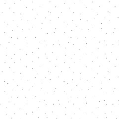 Random small specks vector seamless pattern. Hand drawn dotted texture. Grainy surface distress vector texture. Spray paint on white background. Ink splatter seamless pattern. Random speckle dots