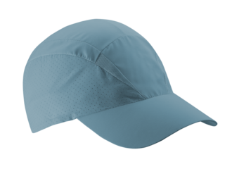 blue baseball cap