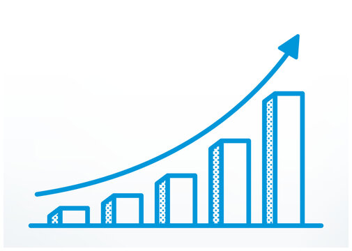 上昇グラフ,棒グラフ,ビジネス,成長,矢印