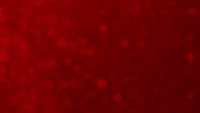 abstract red Christmas background with bokeh light
