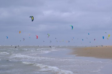 Kitesurfen an der Nordsee	
