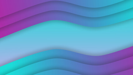 abstract colorful minimal background. Gradient wave background