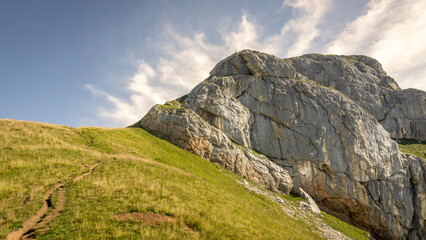 landscape in the mountains