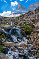 mountain river in the mountains