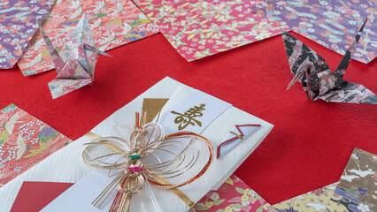 日本のご祝儀袋・Japanese decorated envelopes