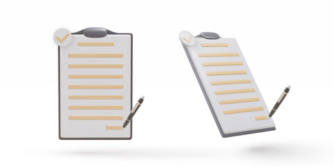 3d Copywriting, writing icon. Creative writing and storytelling, education concept. Vector illustration.