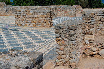 Site archéologique des ruines d'Empuries (Empúries en catalan) : port antique gréco-romain, situé sur la commune de L'Escala, près de Gérone, en Catalogne (Espagne). - 525425586