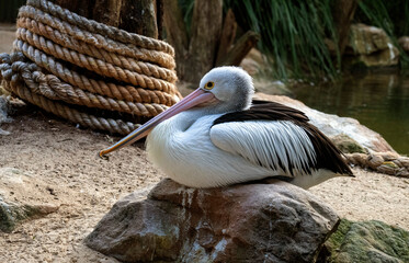 Australian Pelican (Pelecanus conspicillatus)